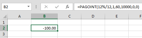 Funci%c3%b3n PAGOINT en Excel - Función PAGOINT en Excel