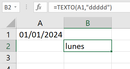 Función Texto en Excel